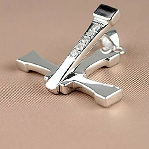 Mens Cross Necklace - Picture 4 of 7